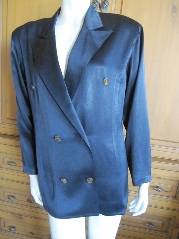 Women's 1982 Jean Paul Gaultier Onward collection double breasted jacket