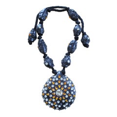 Retro Maria Snyder bold necklace