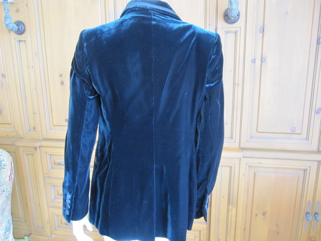 Gucci by Tom Ford velevet tux jacket unworn w tags sz 44 at 1stdibs