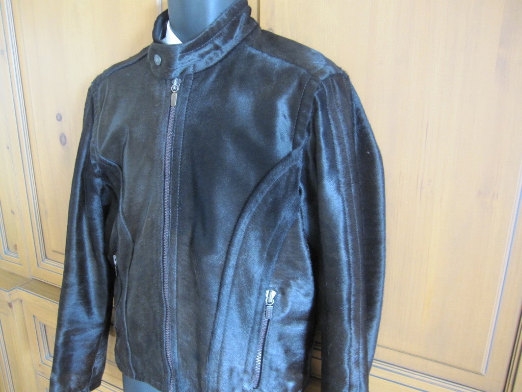 Gucci By Tom Ford 97 Men S Ponyskin Motorcycle Jacket Sz 42 At 1stdibs Gucci By Tom Ford 97 Men S Ponyskin Motorcycle Jacket Sz 42 For 1