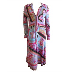 Leonard silk jersey dress