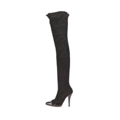 Yves Saint Laurent Tom Ford  Fall 2001 Thigh high boots 10.5