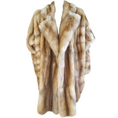 Fendi by Karl Lagerfeld Bergdorf Goodman Luxe Golden Sable Coat