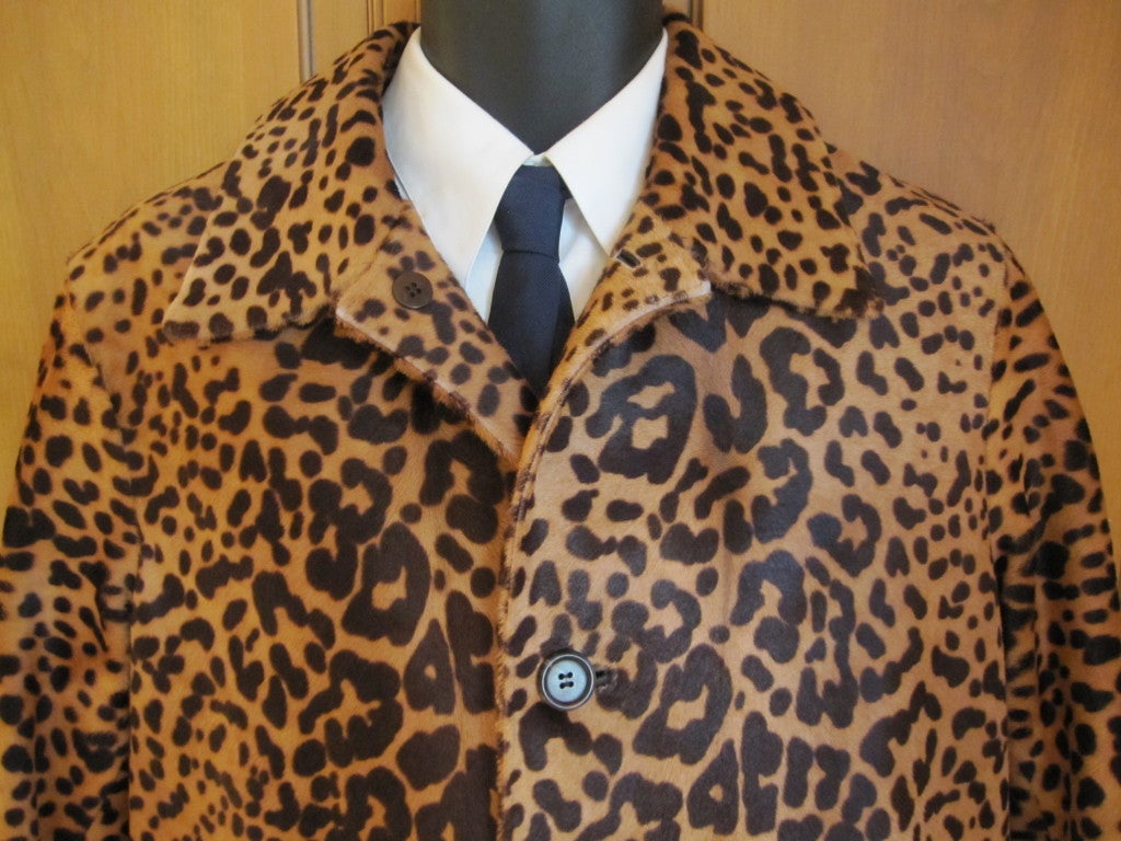 prada leopard coat