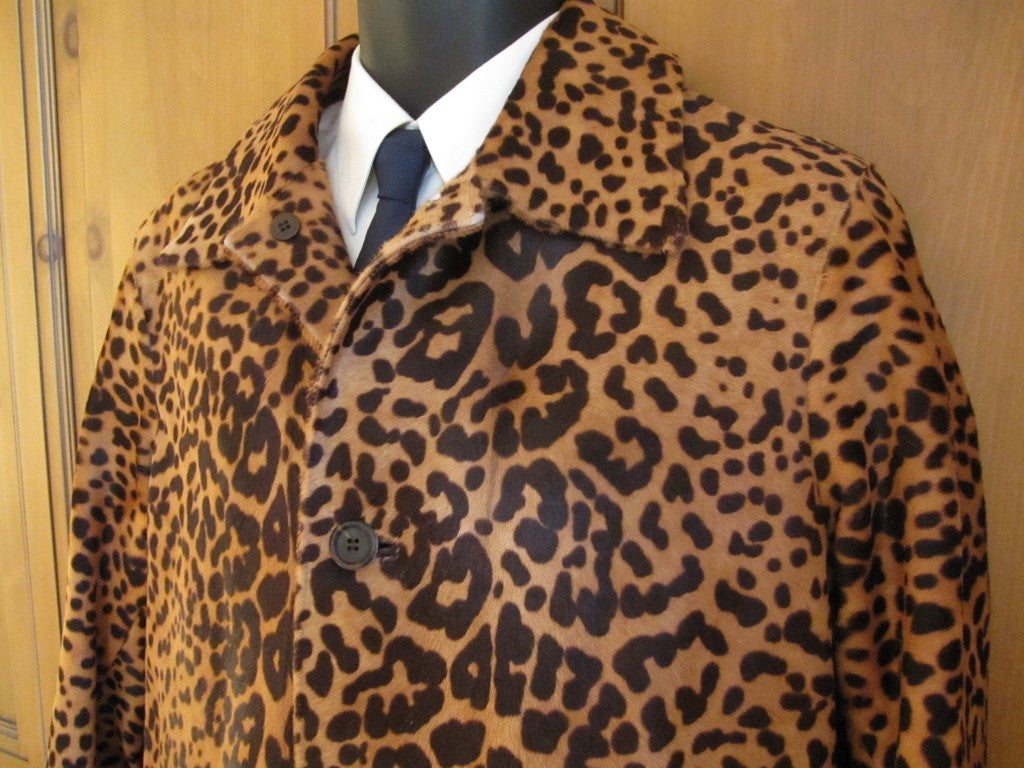 prada leopard print coat