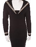 Women's YSL little black sailor dress