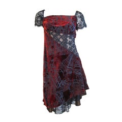 Christian Lacroix sweet lace dress
