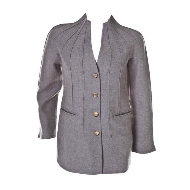 Chado Ralph Rucci luxurious pure cashmere sculptural jacket at 1stDibs