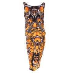McQueen iconic butterfly dress sz 38