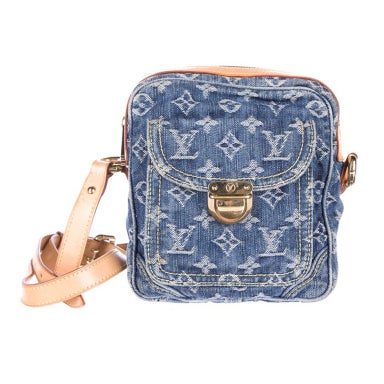 louis vuitton denim crossbody bag 
