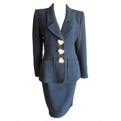 Yves Saint Laurent Rive Gauche vintage suit