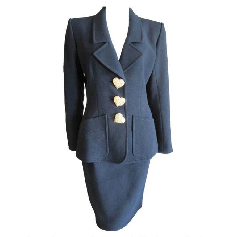 Yves Saint Laurent Rive Gauche vintage suit 