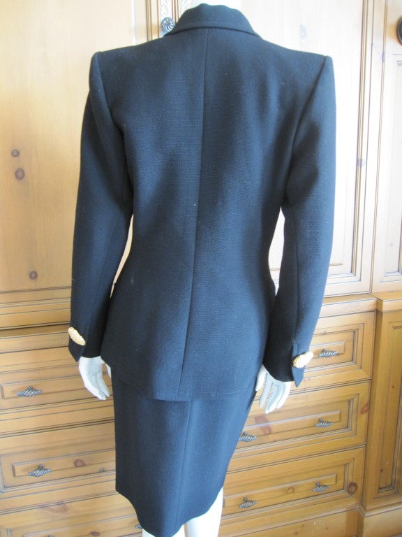 Yves Saint Laurent Rive Gauche vintage suit  2