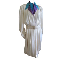 Galanos sublime silk 3 pc dress