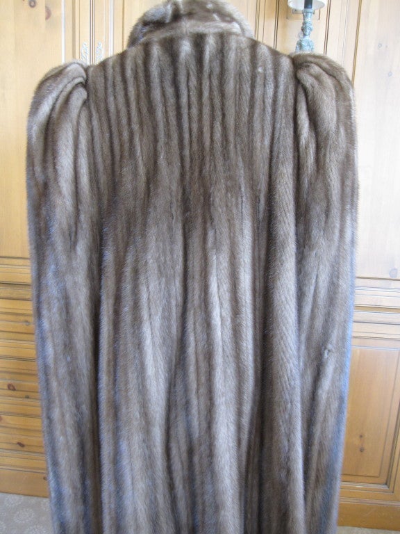 Christian Dior full length mink cape 2