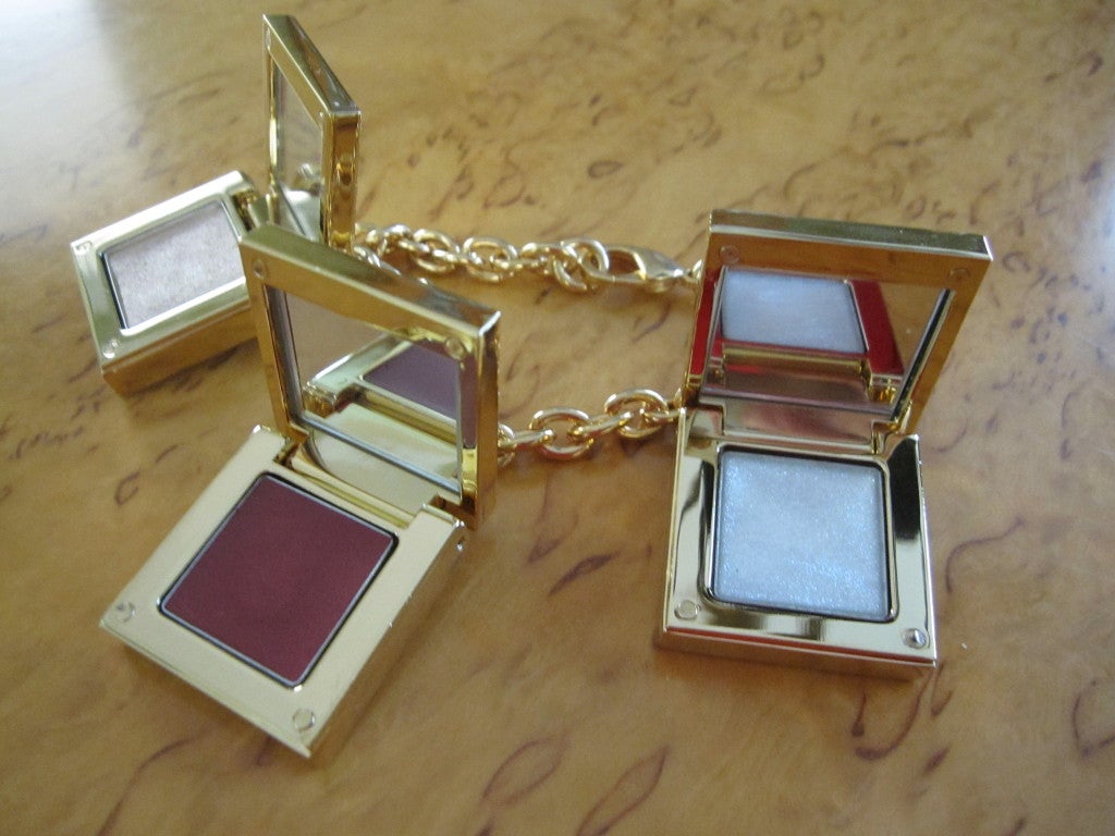 Yves Saint Laurent charm/compact bracelet  New in Box 2