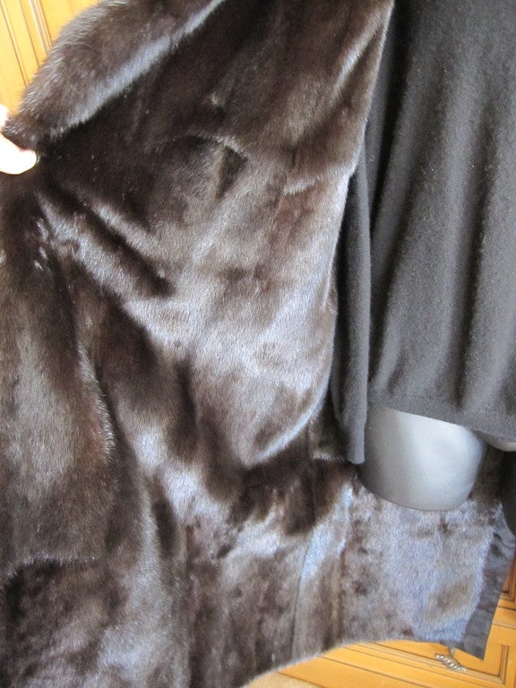 mink lined trench coat