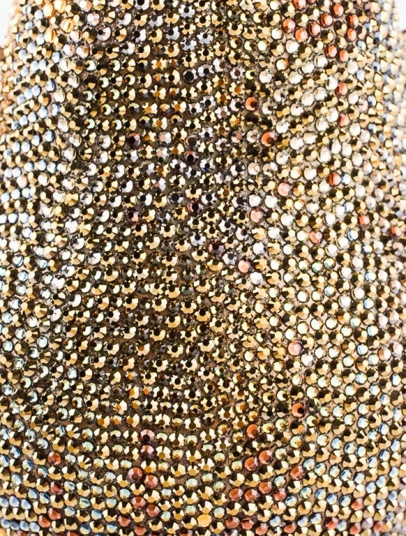 Judith Leiber Golden Pear Jeweled Minaudiere 1