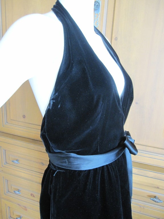 Mollie Parnis Madame X dress with matching floor length cape 1