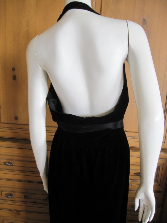 Mollie Parnis Madame X dress with matching floor length cape 2