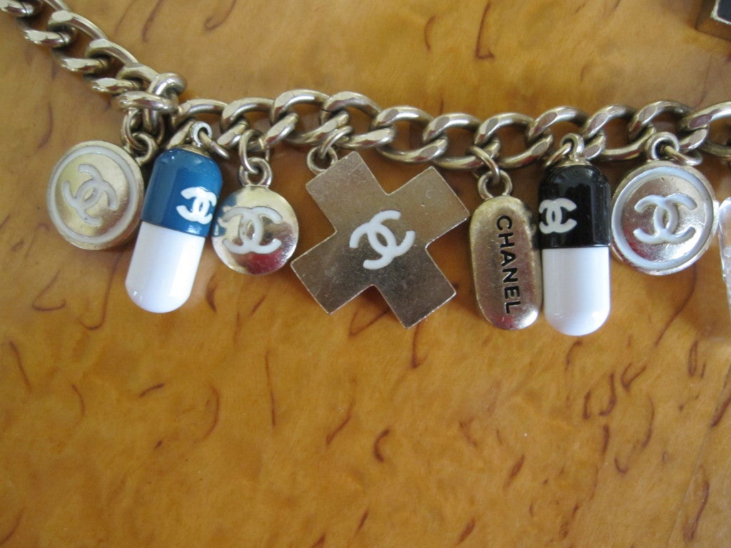 Chanel Impossible to find PILL necklace 2007 1