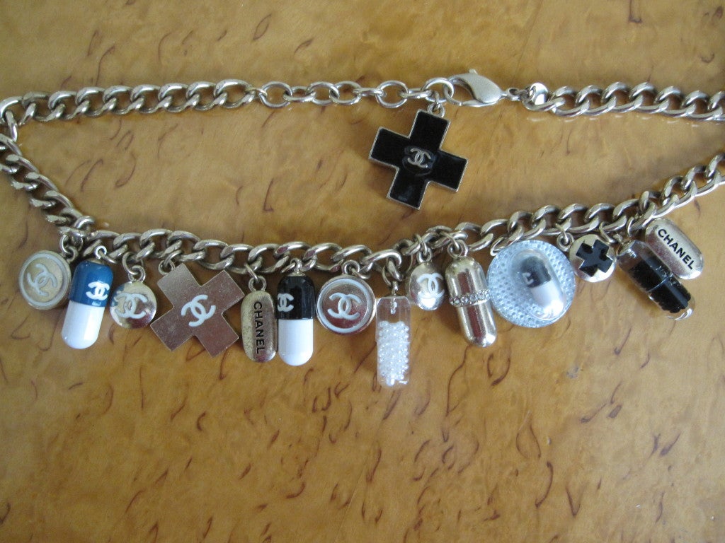 Chanel Impossible to find PILL necklace 2007 3