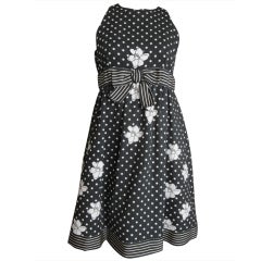 Geoffrey Beene 1960's A-line babydoll dress