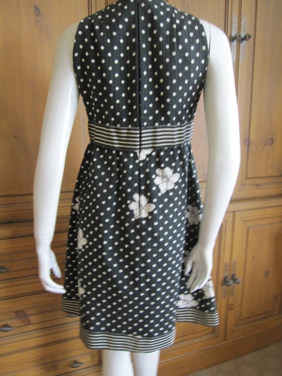 Women's Geoffrey Beene 1960's A-line babydoll dress
