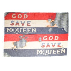 God Save McQueen oversize scarf