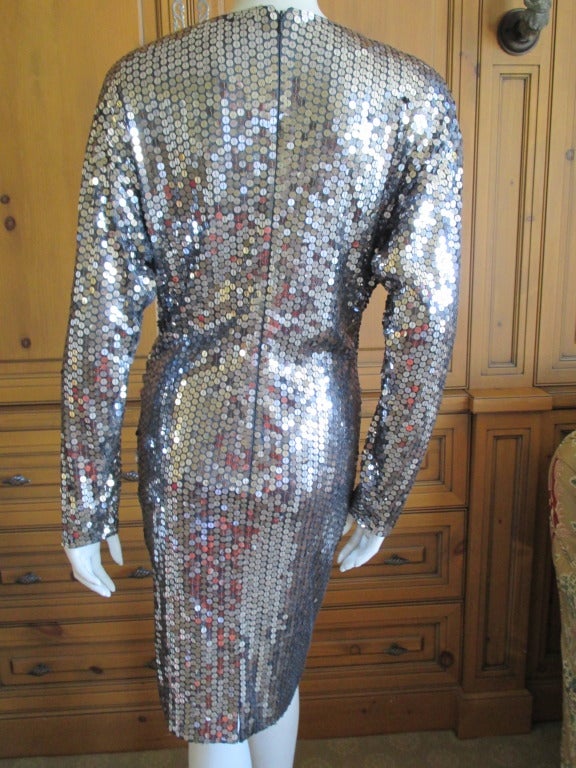 70s disco dress sequin