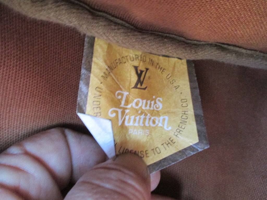 Louis Vuitton Vintage Gentleman's Set of Monogram Travel Luggage 3