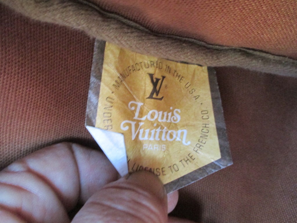 Louis Vuitton Vintage Gentleman's Set of Monogram Travel Luggage 3