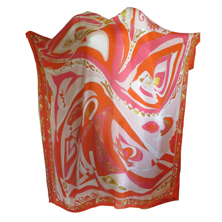 Emilio Pucci Silk Caftan