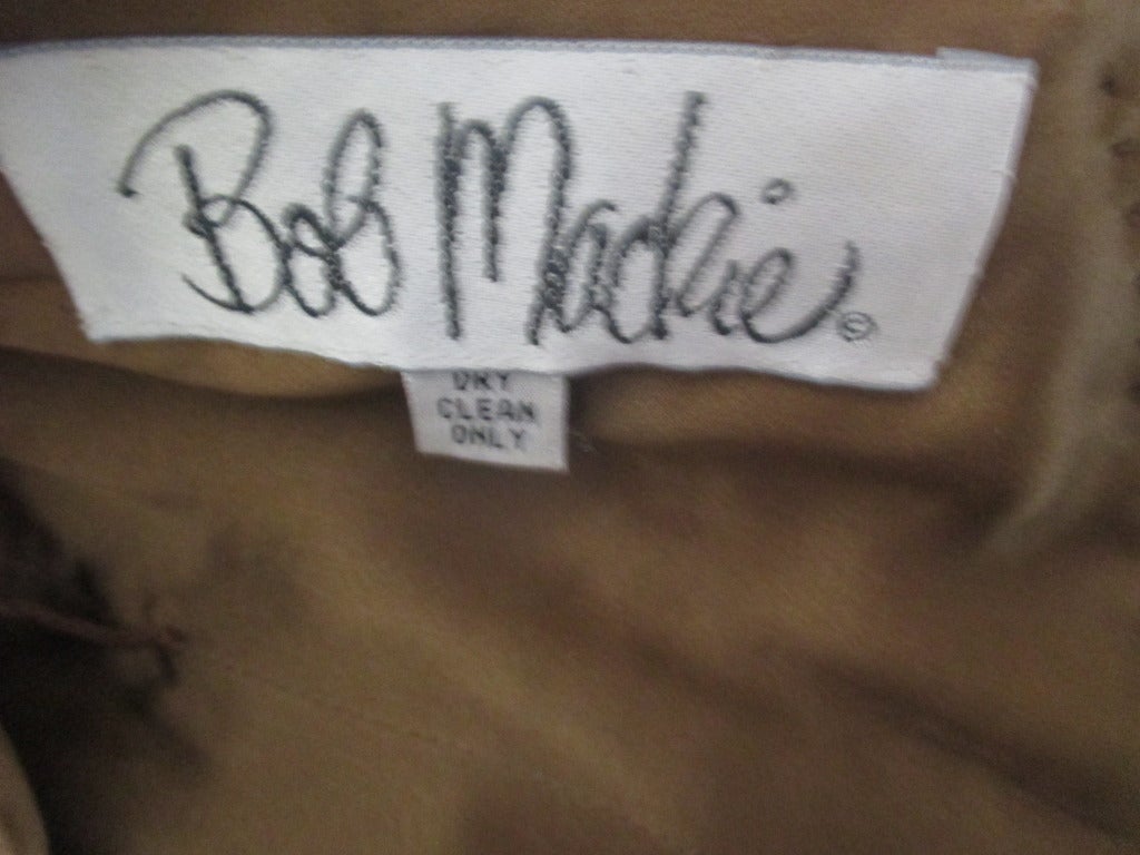 Bob Mackie Ombre Silk Chiffon Godess Dress 3