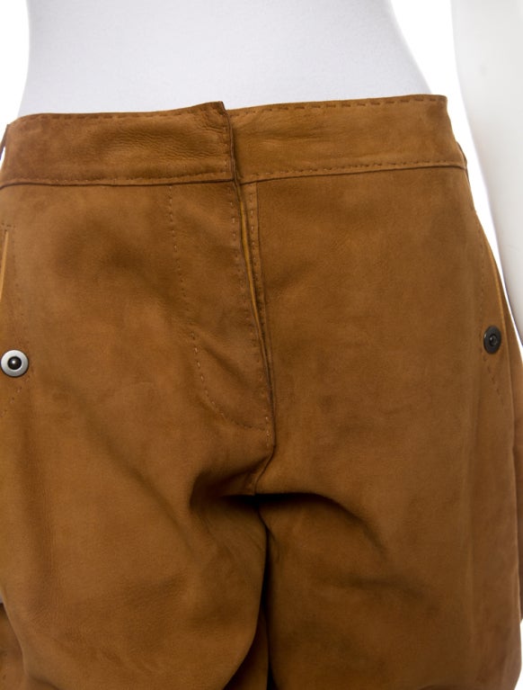 Women's or Men's Hermes by Jean Paul Gaultier Suede Jodhpurs Riding Pant's