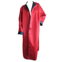 Geoffrey Beene Silk Evening Coat