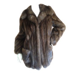 Royal Crown Barguzin Russian Sable Fur Stroller / Jacket