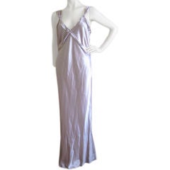 LANVIN Hollywood Glamour Silk Gown Sz 8