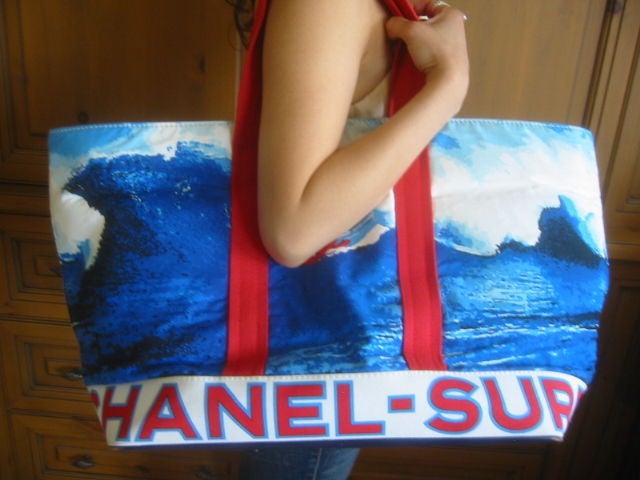 Chanel Huge Surf Collection Beach Bag 1