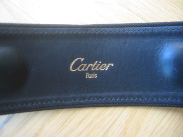 Cartier Panther Leather belt New Sz M 1