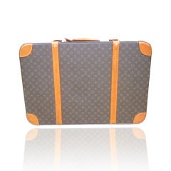 Louis Vuitton Classic Monogram Hard Sided Vintage Suitcase