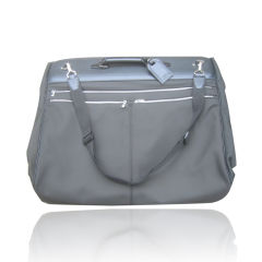 Louis Vuitton Taiga  Black Leather & Textile Garment Bag
