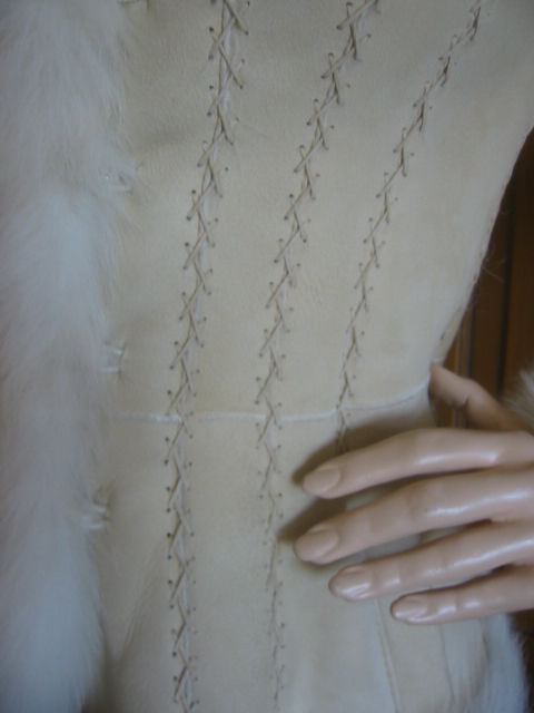 Alexander McQueen Beautiful Whipstiched Shearling Fur Jacket 2