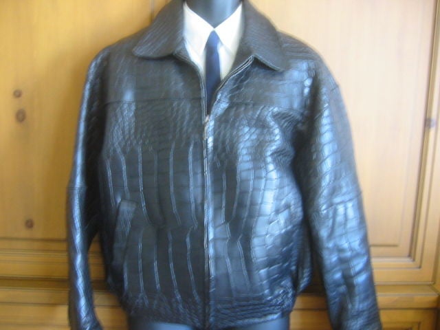 alligator jacket mens