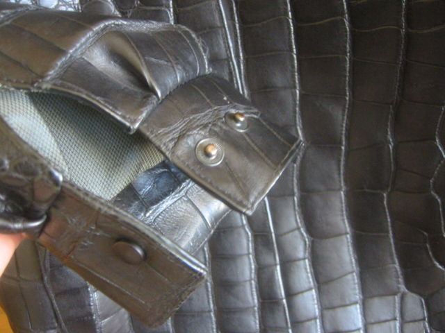 Luxurious Genuine Alligator Mens Jacket by Jose Luis 3