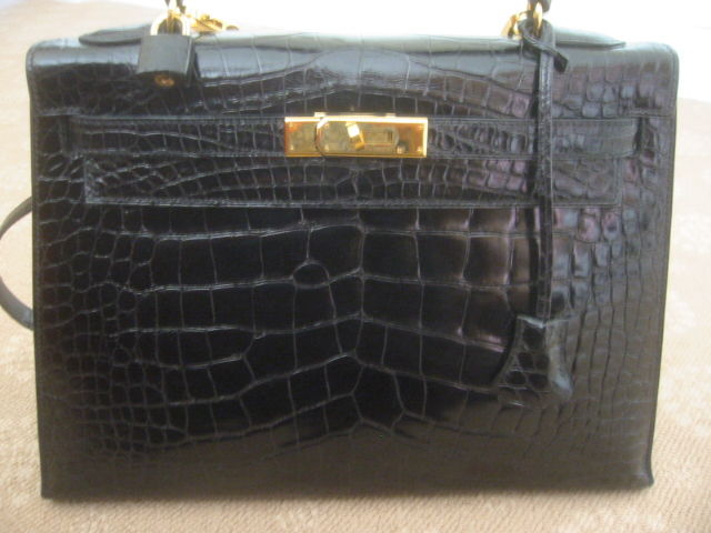 Hermes Alligator 32 cm Kelly Bag in Perfect , Mint Condition 4
