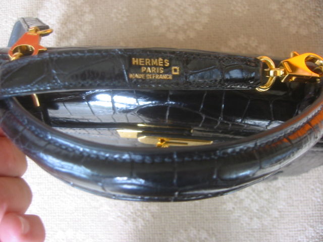 Hermes Alligator 32 cm Kelly Bag in Perfect , Mint Condition 5