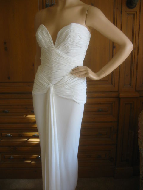 Vicky Teil Haute Couture Amazng Godess Gown sz 2