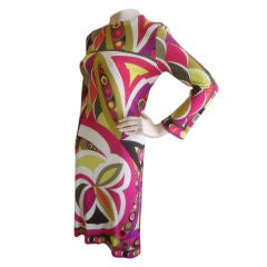 Emilio Pucci Vintage Silk Jersey Dress