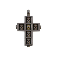 Barry Keiselstein Cord Skull Cross